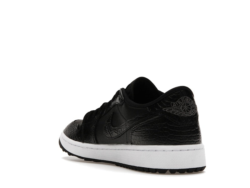 Jordan 1 Retro Low Golf Black Croc