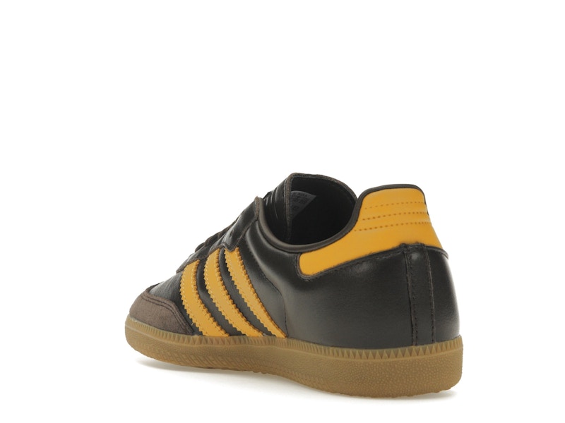 adidas Samba OG Dark Brown Preloved Yellow