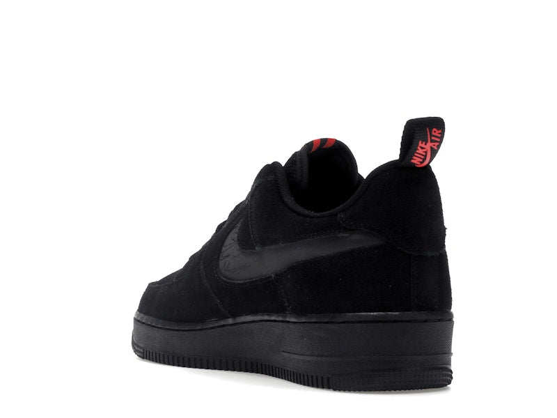 Nike Air Force 1 Low Multi-Swoosh Black Crimson