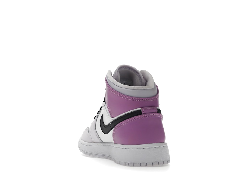 Jordan 1 Mid Barely Grape (GS)