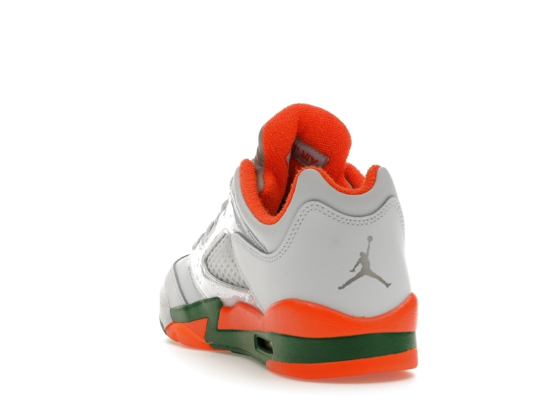 Jordan 5 Retro Low Miami Hurricanes (GS)