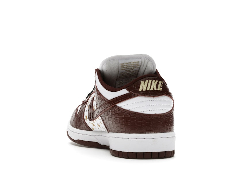 Nike SB Dunk Low Supreme Stars Barkroot Brown (2021)