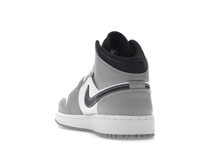 Jordan 1 Mid Light Smoke Grey (GS)