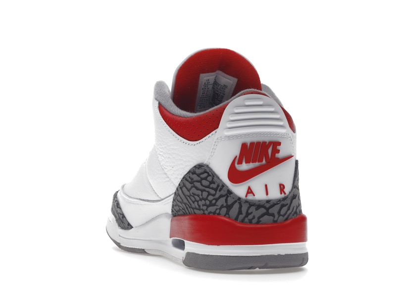 Jordan 3 Retro Fire Red (2022) (GS)