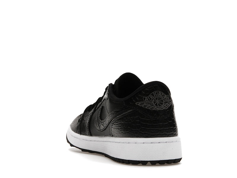 Jordan 1 Retro Low Golf Black Croc