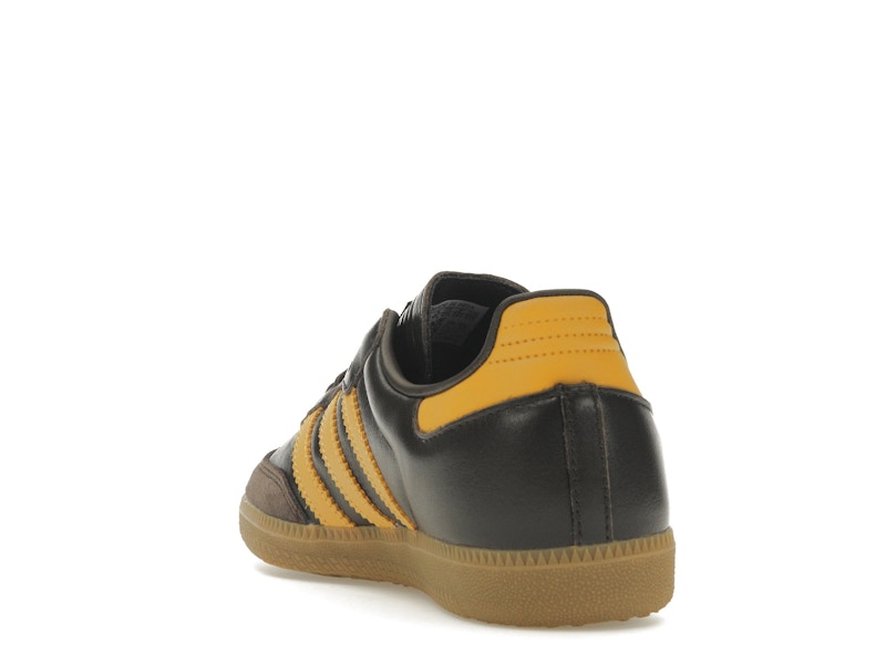 adidas Samba OG Dark Brown Preloved Yellow