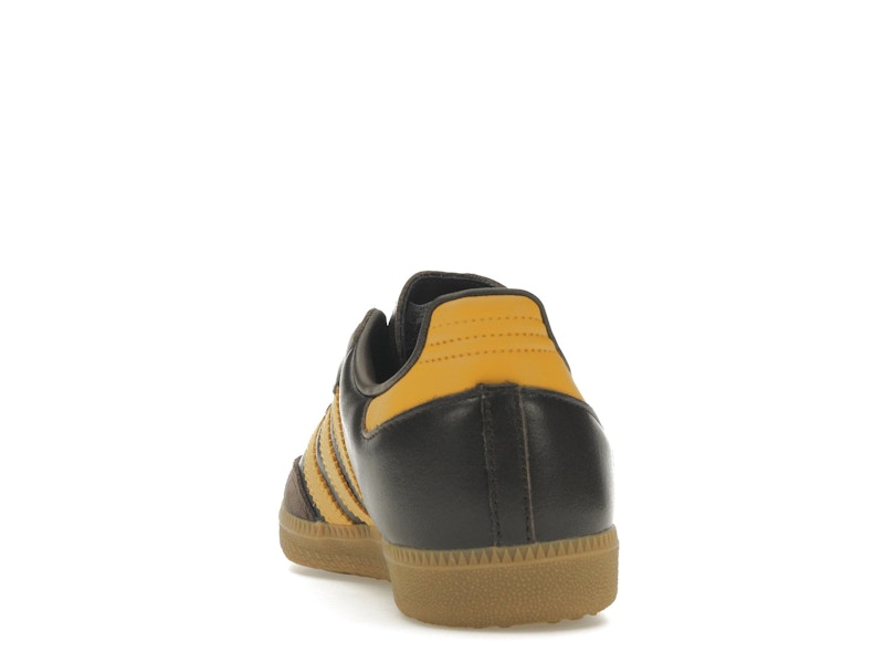 adidas Samba OG Dark Brown Preloved Yellow