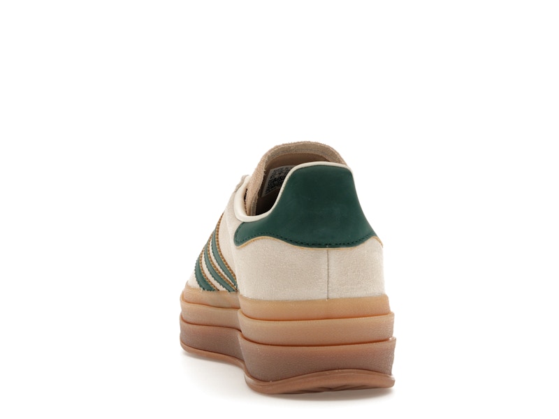 adidas Gazelle Bold Magic Beige Collegiate Green (Women's)