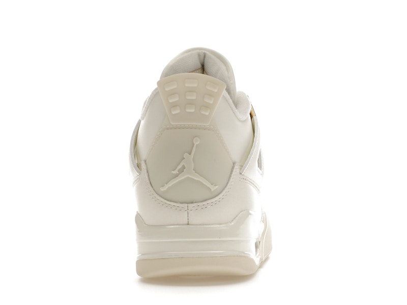 Jordan 4 Retro Metallic Gold (Women's)