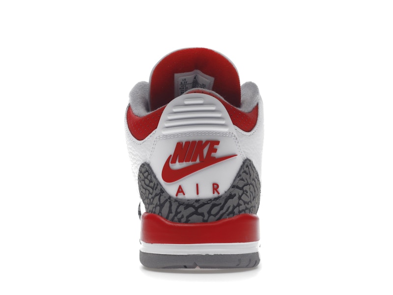 Jordan 3 Retro Fire Red (2022) (GS)