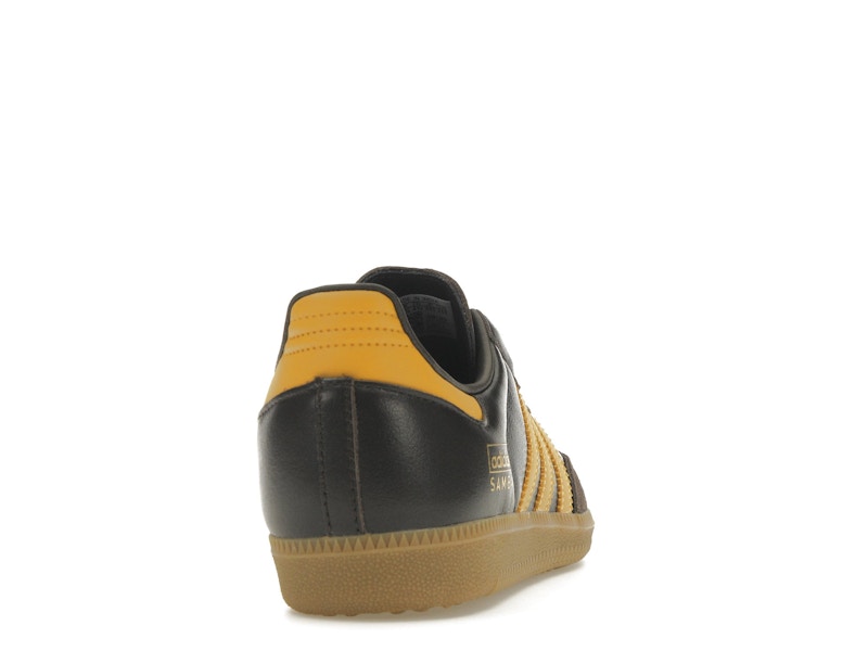 adidas Samba OG Dark Brown Preloved Yellow