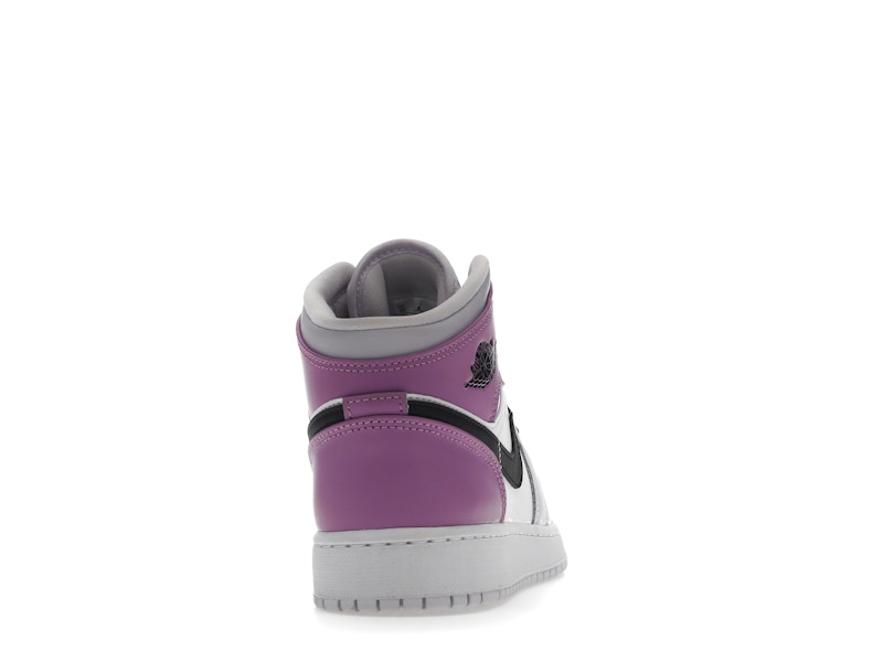 Jordan 1 Mid Barely Grape (GS)