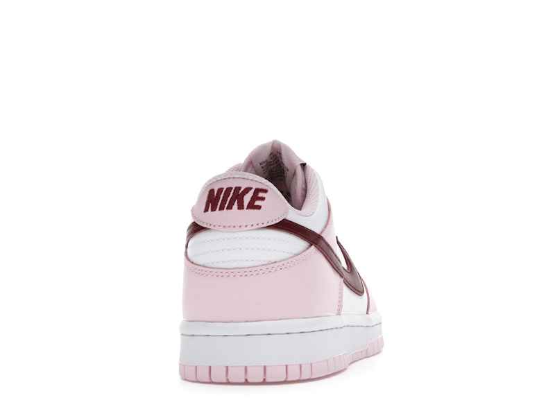 Nike Dunk Low Pink Foam Red White (GS)