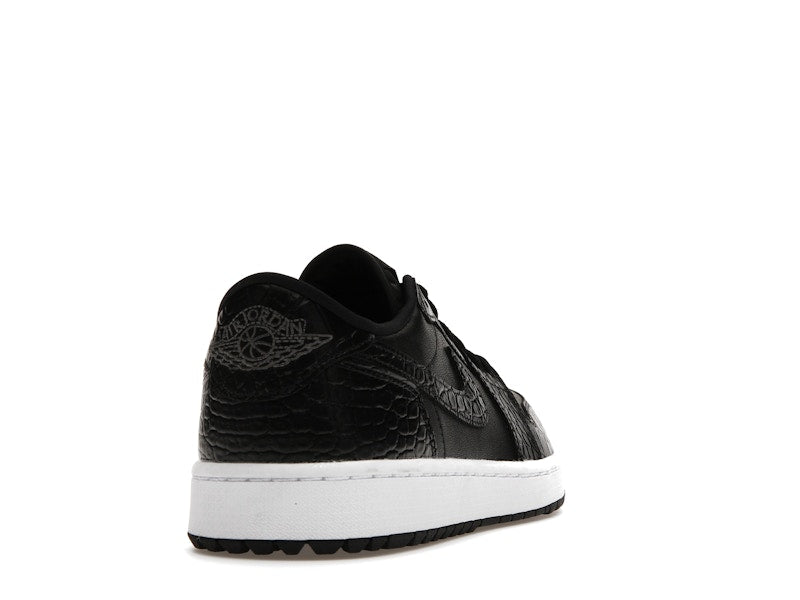 Jordan 1 Retro Low Golf Black Croc