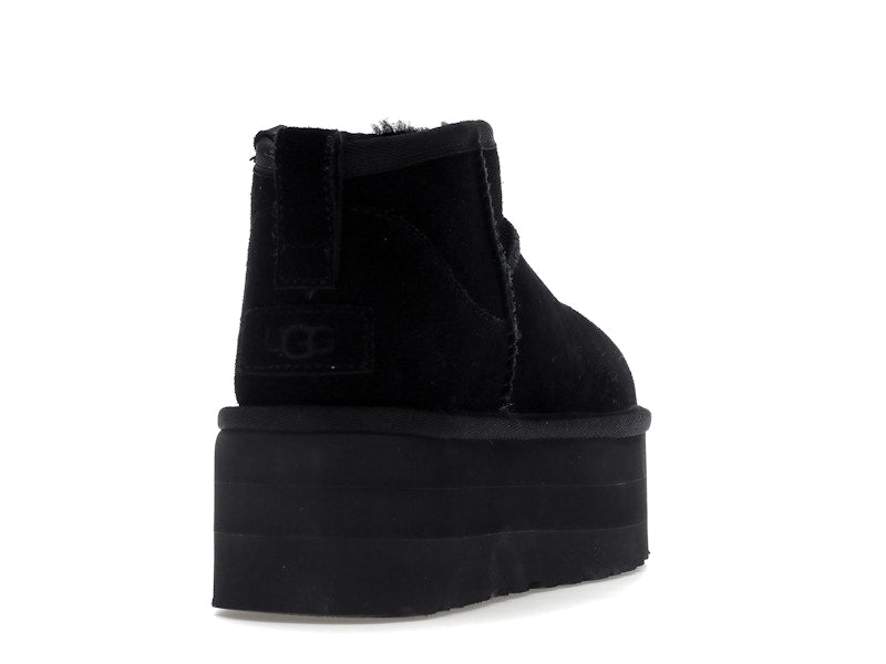 UGG Classic Ultra Mini Platform Boot Black (Women's)