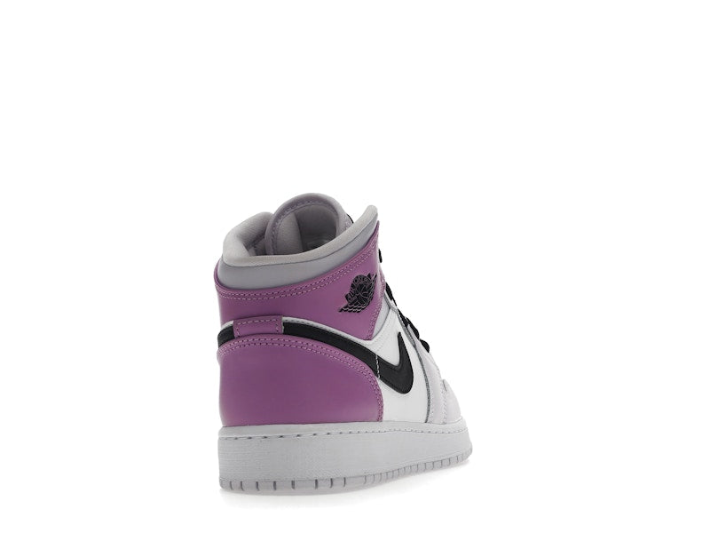 Jordan 1 Mid Barely Grape (GS)