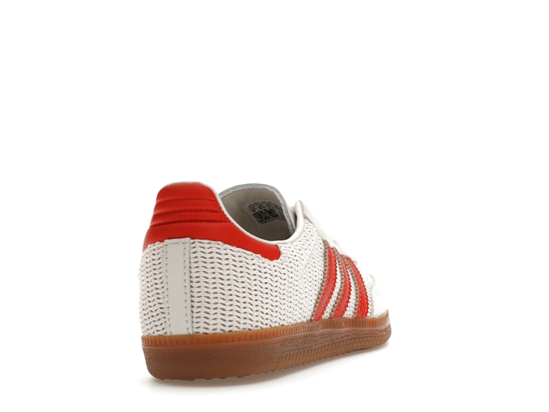 adidas Samba OG Crystal White Preloved Red