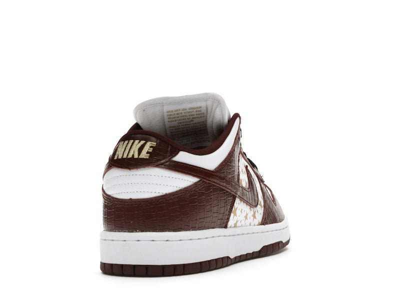 Nike SB Dunk Low Supreme Stars Barkroot Brown (2021)