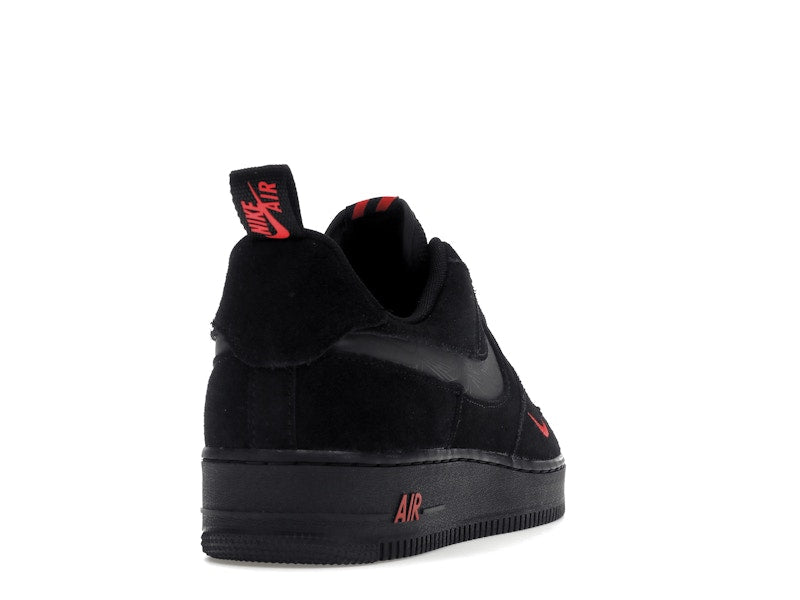 Nike Air Force 1 Low Multi-Swoosh Black Crimson