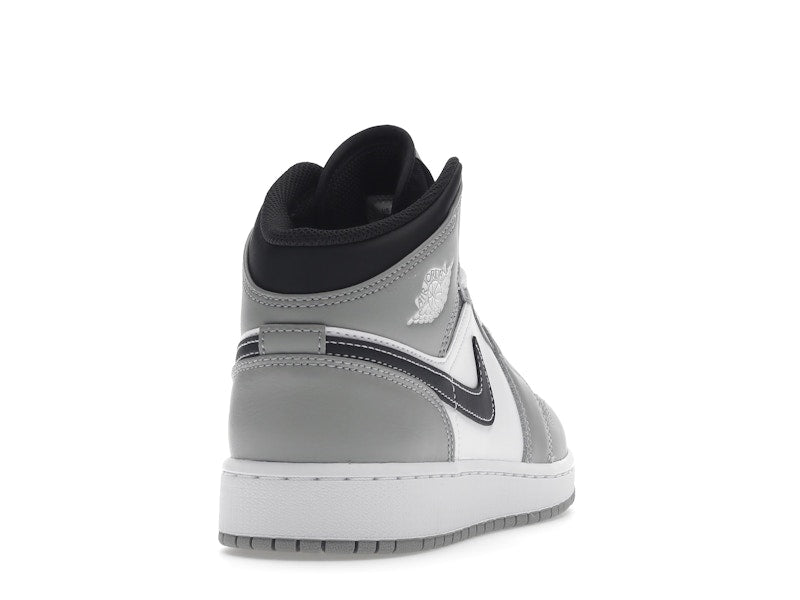 Jordan 1 Mid Light Smoke Grey (GS)