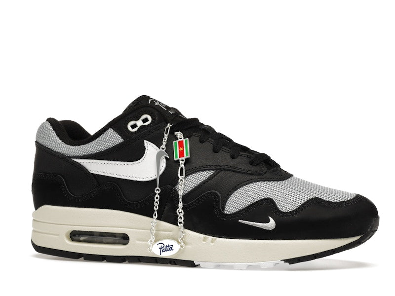 Nike Air Max 1 Patta Waves Black (with Bracelet)