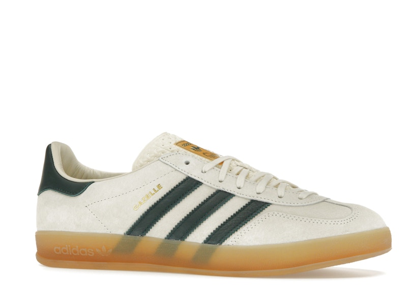 adidas Gazelle Indoor Cream White Collegiate Green Gum