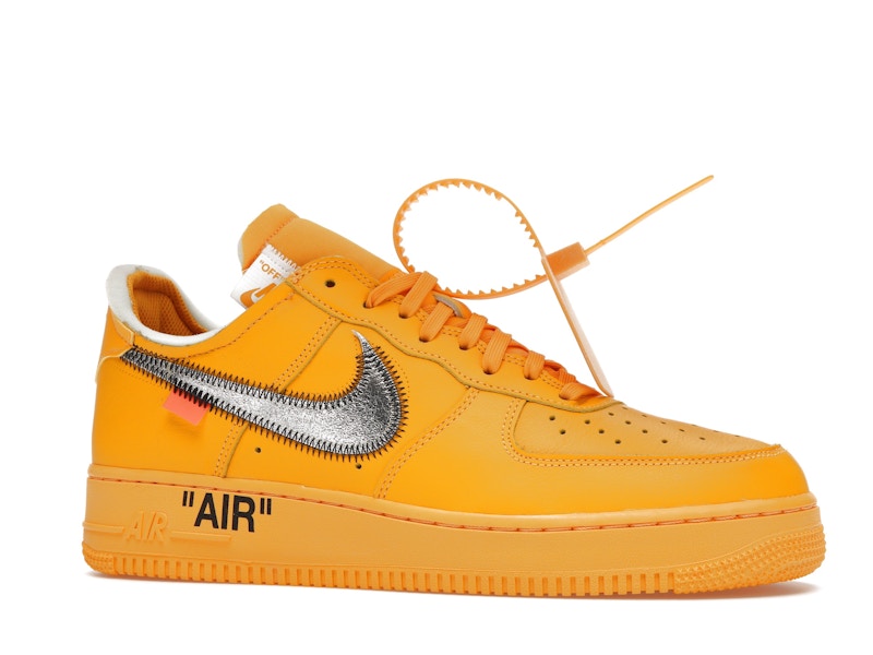 Nike Air Force 1 Low Off-White ICA University Gold