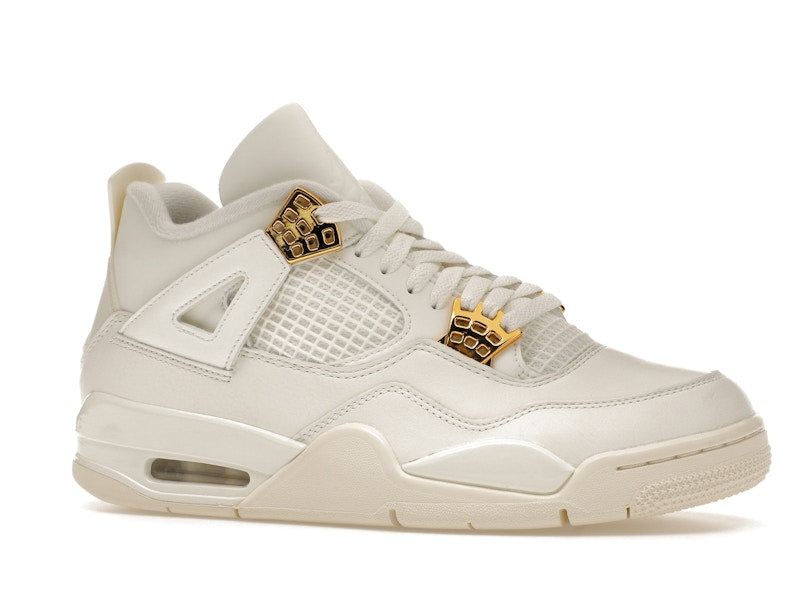 Jordan 4 Retro Metallic Gold (Women's)