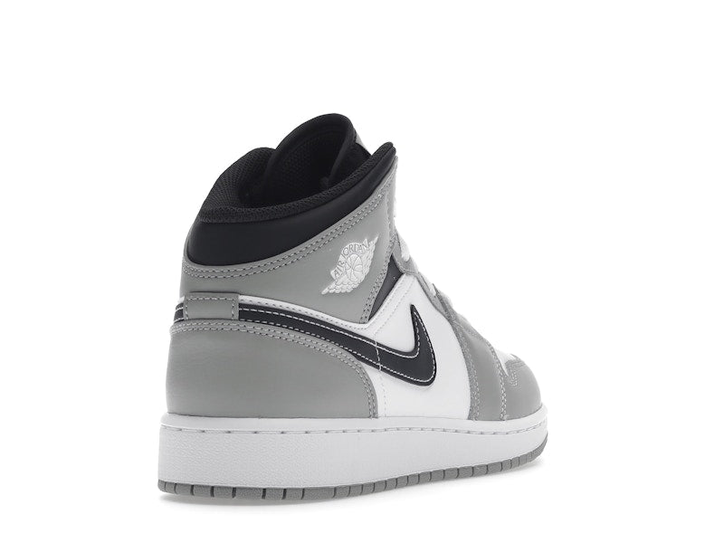 Jordan 1 Mid Light Smoke Grey (GS)