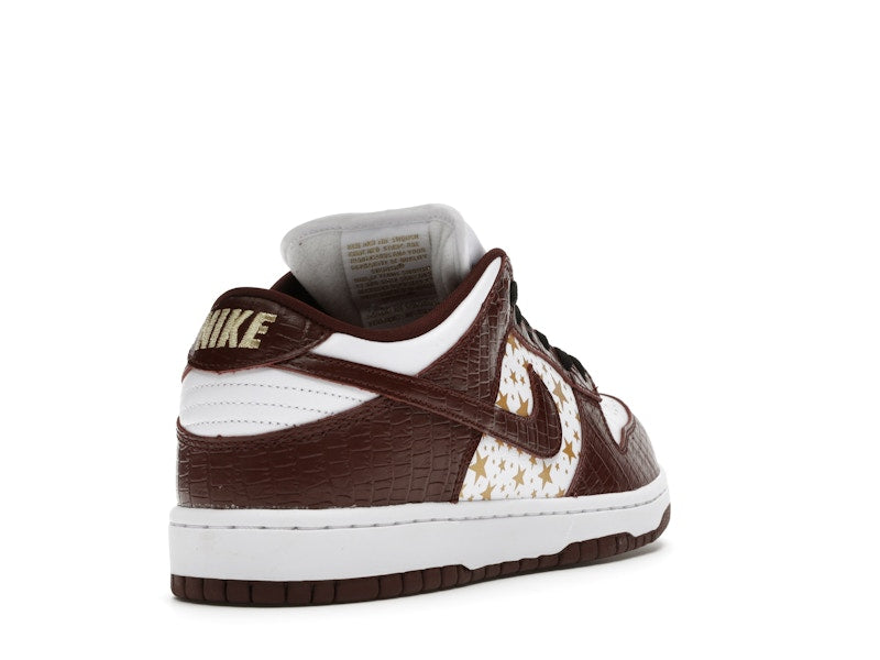 Nike SB Dunk Low Supreme Stars Barkroot Brown (2021)