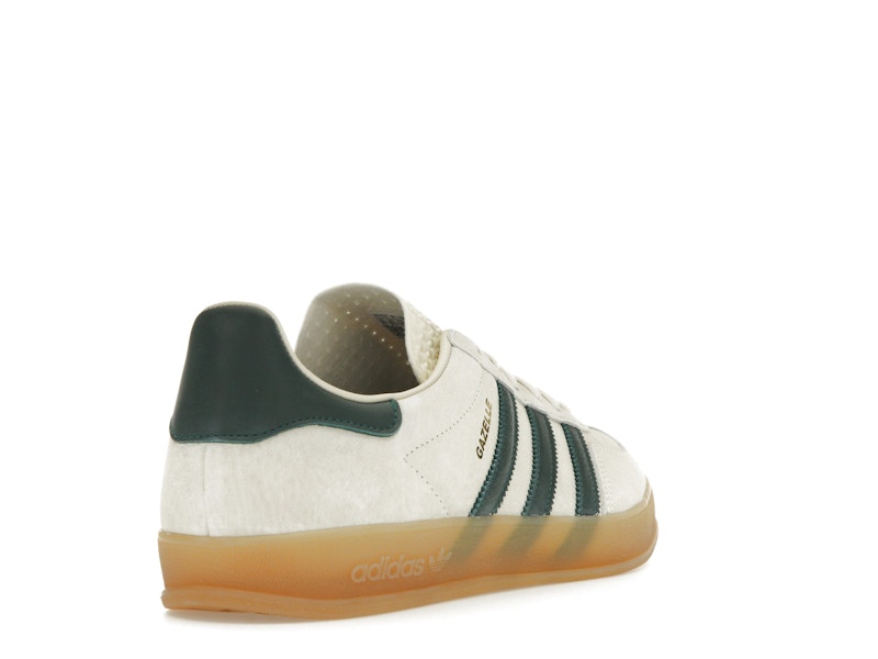 adidas Gazelle Indoor Cream White Collegiate Green Gum