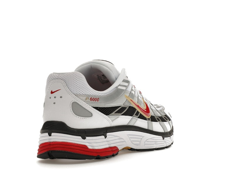 Nike P-6000 Platinum Varsity Red