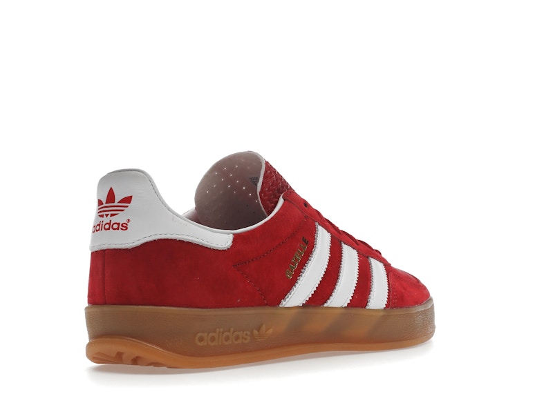 adidas Gazelle Indoor Scarlet Cloud White