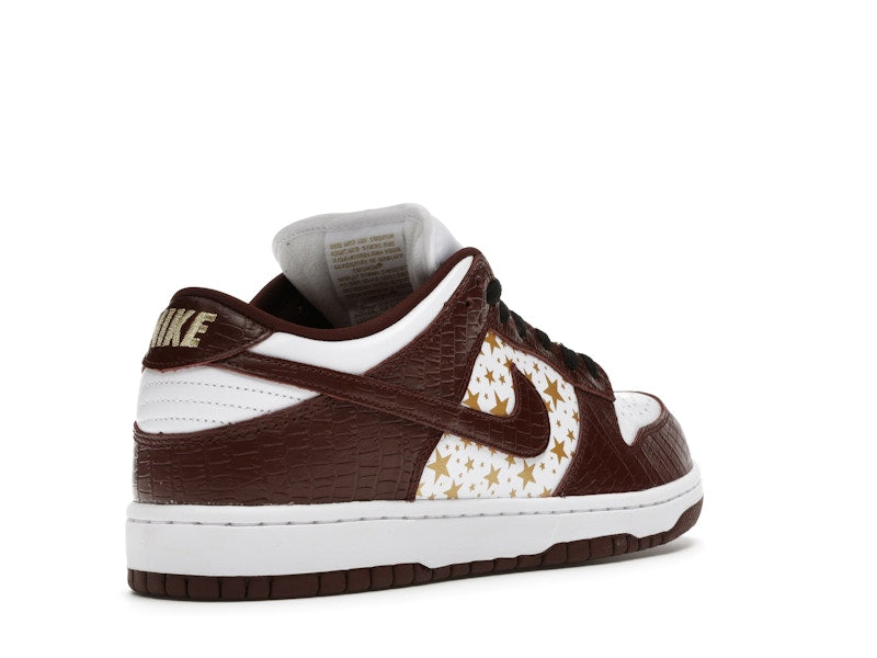 Nike SB Dunk Low Supreme Stars Barkroot Brown (2021)