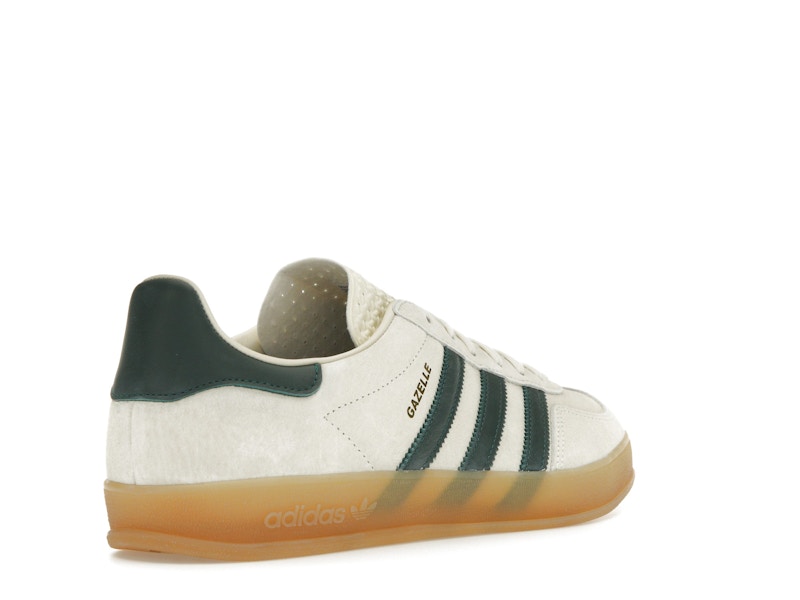 adidas Gazelle Indoor Cream White Collegiate Green Gum