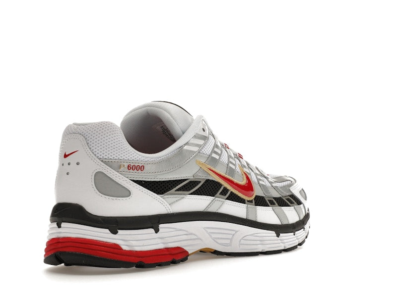 Nike P-6000 Platinum Varsity Red