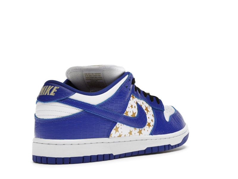 Nike SB Dunk Low Supreme Stars Hyper Royal (2021)