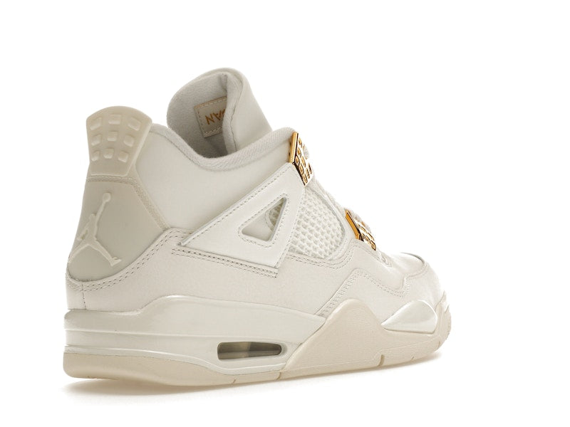 Jordan 4 Retro Metallic Gold (Women's)