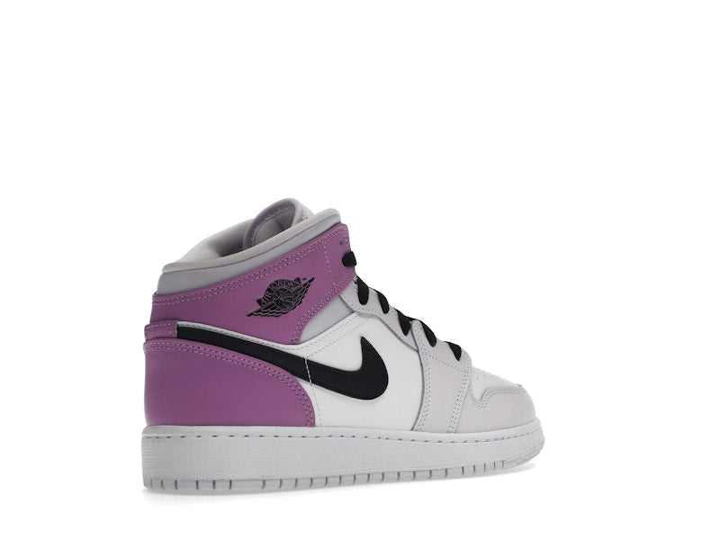 Jordan 1 Mid Barely Grape (GS)