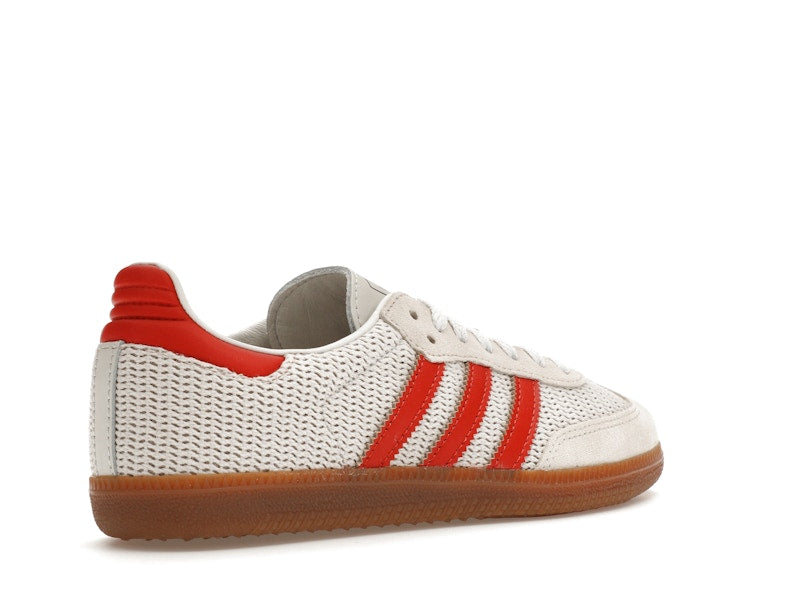 adidas Samba OG Crystal White Preloved Red