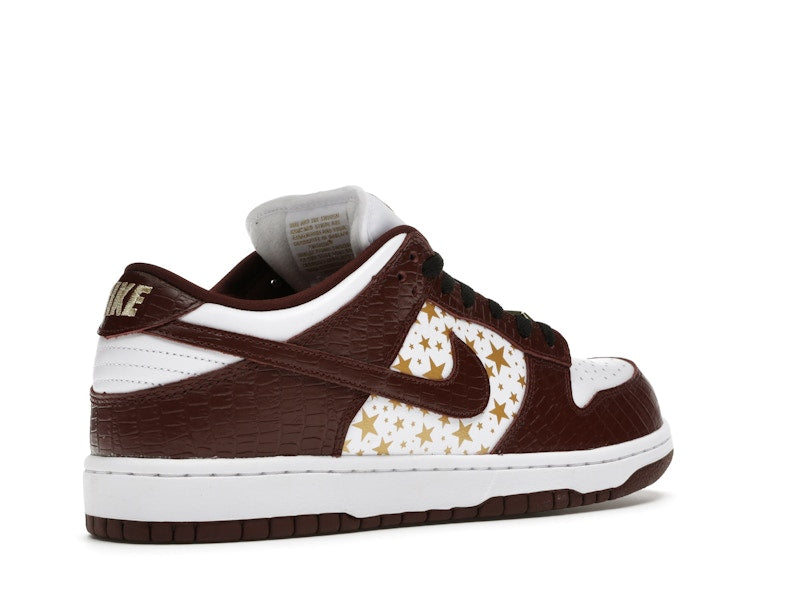 Nike SB Dunk Low Supreme Stars Barkroot Brown (2021)