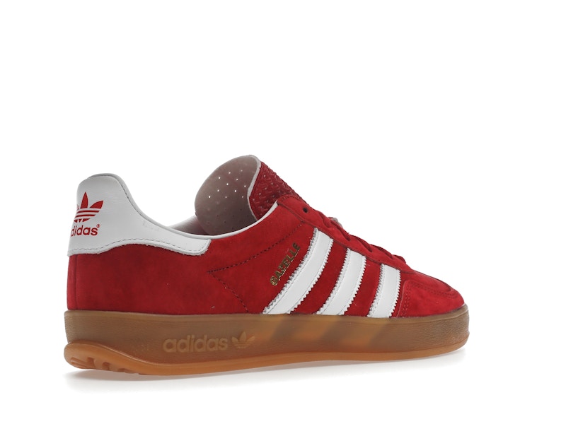 adidas Gazelle Indoor Scarlet Cloud White