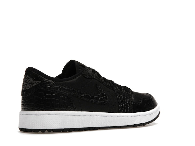 Jordan 1 Retro Low Golf Black Croc