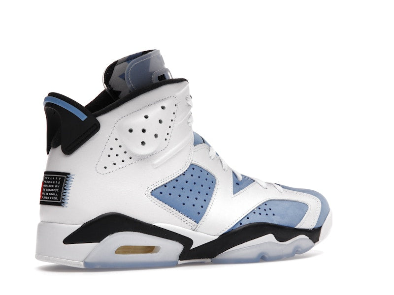 Jordan 6 Retro UNC White