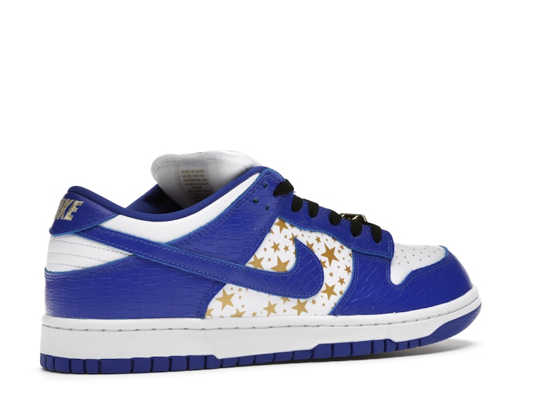 Nike SB Dunk Low Supreme Stars Hyper Royal (2021)