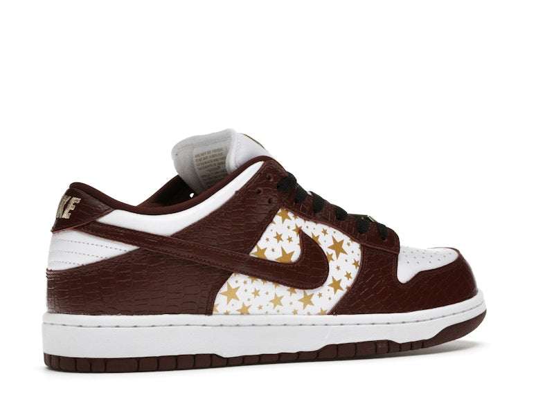 Nike SB Dunk Low Supreme Stars Barkroot Brown (2021)