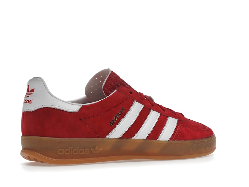 adidas Gazelle Indoor Scarlet Cloud White