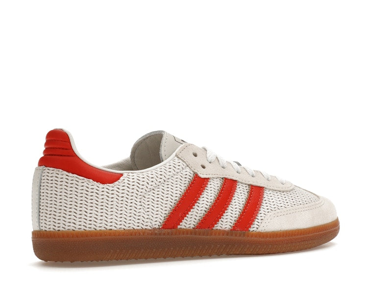 adidas Samba OG Crystal White Preloved Red