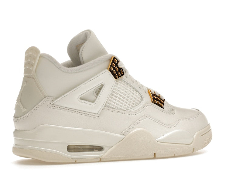 Jordan 4 Retro Metallic Gold (Women's)