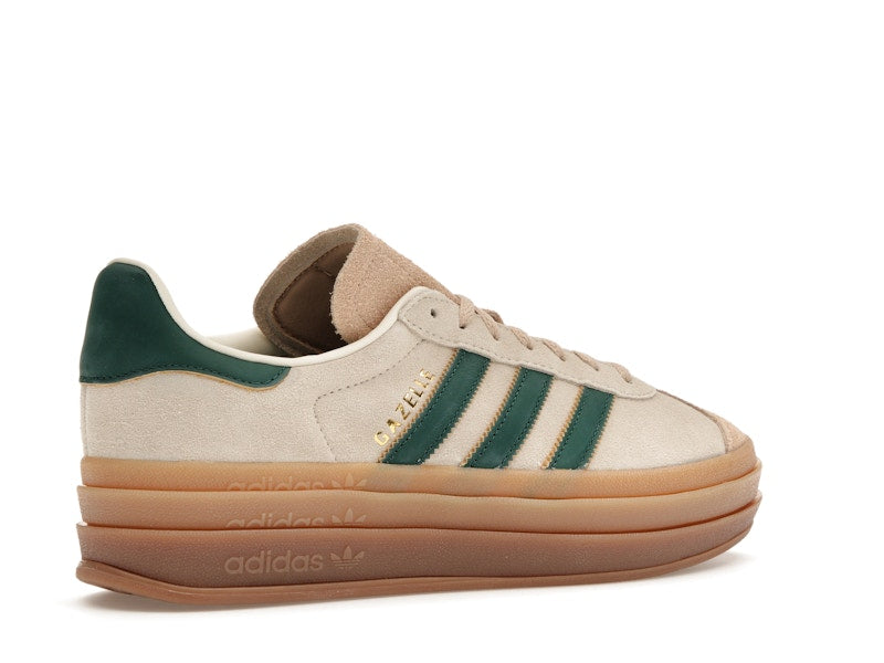 adidas Gazelle Bold Magic Beige Collegiate Green (Women's)